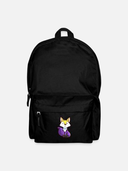 Renards Renards Forêt de renards Animal Forest Animal Animal Cadeau - Sac à dos - noir