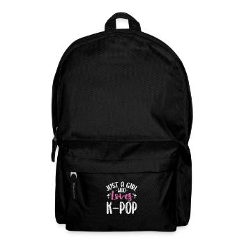 K-Pop Koreanisch Musik Pop Korea Kpop Geschenk - Rucksack - Schwarz - Vorne