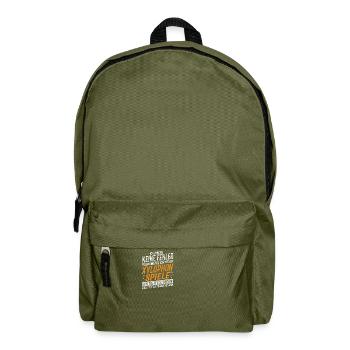 Xylophon Musiker Kreativer Xylophonspieler - Rucksack - Olivgrün - Vorne