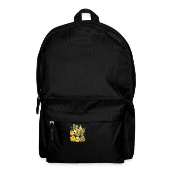 Summer Holiday Gift Fruit Tropical Pineapple - Backpack - black - Front