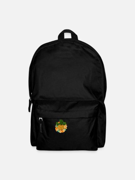 Sommerurlaub Geschenk Frucht Tropische Ananas - Rucksack - Schwarz