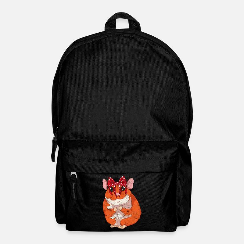 Hamster - Rucksack - Schwarz
