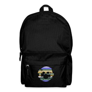 Cadeau de batteur de batterie - Sac à dos - noir - Devant