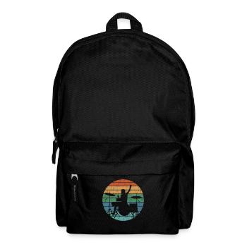 Cadeau de batteur de batterie - Sac à dos - noir - Devant
