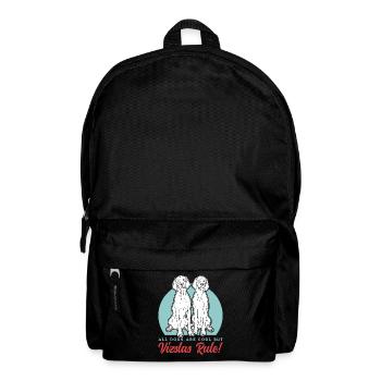 Magyar Vizsla Dogs | Dog Owner Gift - Backpack - black - Front