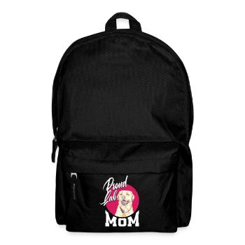 Fière Maman Labrador - Sac à dos - noir - Devant