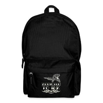 Tattoo Addict Tattoo Artist Quote Tattoo Artist - Backpack - black - Front