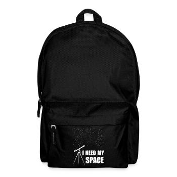Teleskop-Liebhaber Lustige Wissenschaft Astronom - Rucksack - Schwarz - Vorne