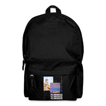 Florenz Italien Stadt Skyline Urlaub Liebe - Rucksack - Schwarz - Vorne