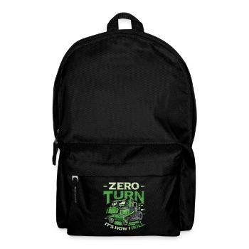 Zero Turn It's How I Roll Lawn Mower - Backpack - black - Front
