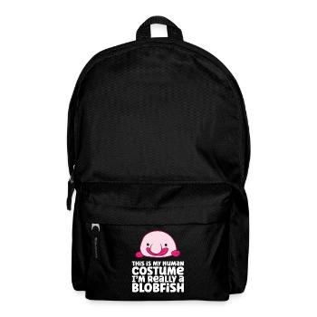 C’est mon costume humain, je suis vraiment un blobfish - Sac à dos - noir - Devant