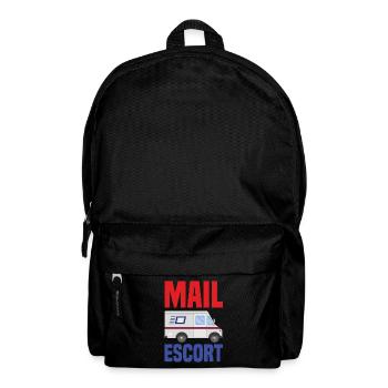 Lustige Briefzusteller Briefträger Post Geschenke - Rucksack - Schwarz - Vorne