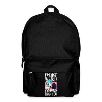 Funny Anime Gift - Backpack - black - Front