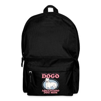 Dogo Argentino Mom | Dog Dog Owner Gift - Backpack - black - Front