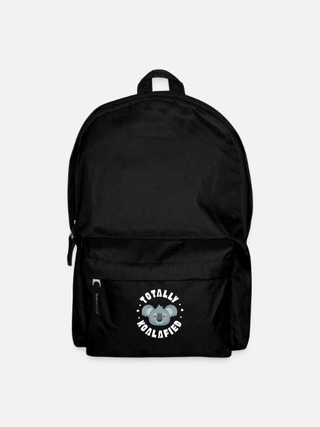 Koala Koalabär Australien Bär Geschenk - Rucksack - Schwarz