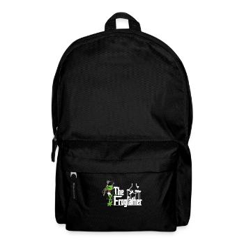 The Frogfather ist der grösse Frosch Fänger im - Rucksack - Schwarz - Vorne
