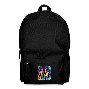 Hippie Peace Flower Power Amour Paix Cadeau - Sac à dos - noir - Devant