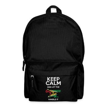 Guyanese Guyana Frau - Rucksack - Schwarz - Vorne