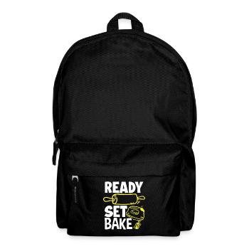 Funny Hobby Baker Gift - Backpack - black - Front