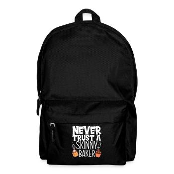 Funny Hobby Baker Gift - Backpack - black - Front
