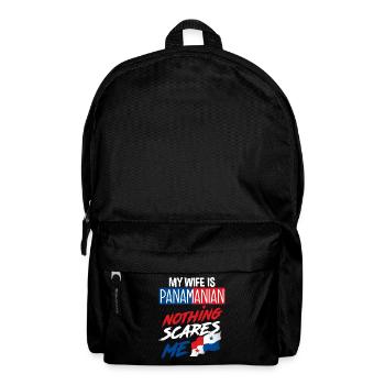 Lustiges Panama Panamaer Panamaerin Geschenk - Rucksack - Schwarz - Vorne