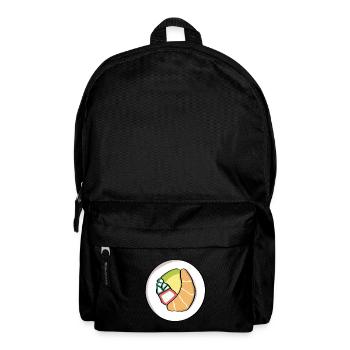 Lustige Sushi Rolle Halloween Kostüm - Rucksack - Schwarz - Vorne