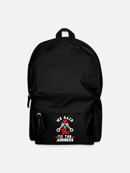 Hausbesitzer Hauskauf Geschenk - Rucksack - Schwarz