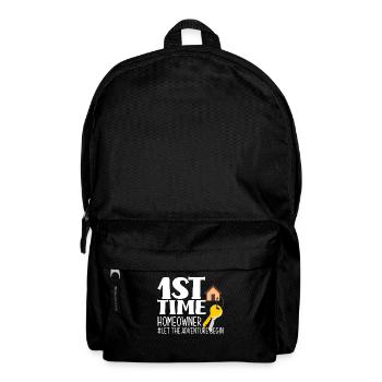 Homeowner Home Purchase Gift - Backpack - black - Front