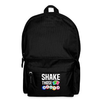 Shake Those Balls Lustiges Bingo - Rucksack - Schwarz - Vorne