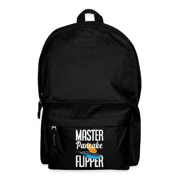 Funny Pancake Pancakes Gift - Backpack - black - Front