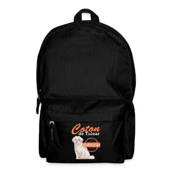 Coton de Tuléar Chiens | Cadeau de propriétaire de chien - Sac à dos - noir - Devant