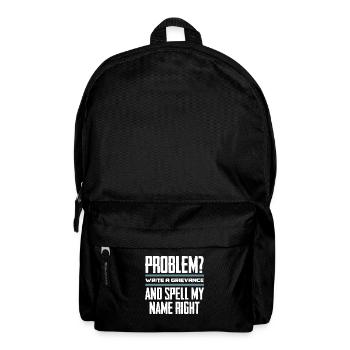 Gardien de prison Agent correctionnel - Sac à dos - noir - Devant