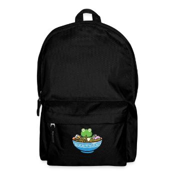 Ramen Frog Japon Kawaii - Sac à dos - noir - Devant