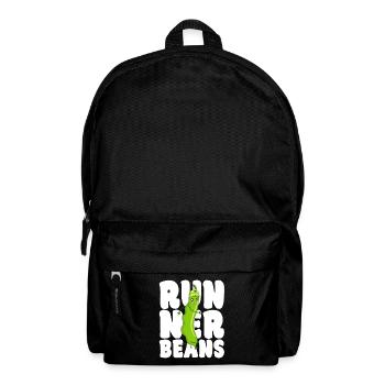 Funny Scarlet Runner Bean Cool Runner Beans Gift - Backpack - black - Front