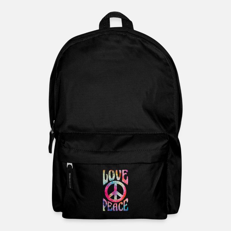 Hippie - Rucksack - Schwarz