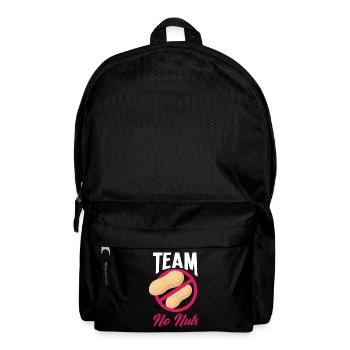 Pink Or Blue Gender Reveal Baby Party Team Girl - Rucksack - Schwarz - Vorne