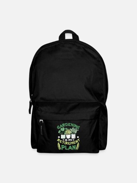 Gartenarbeit Ist Mein Ruhestandsplan Gärtner - Rucksack - Schwarz