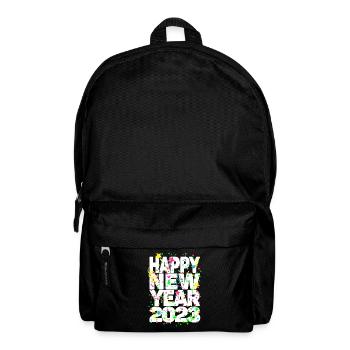 New Year's Eve Party Happy New Year 2023 - Backpack - black - Front