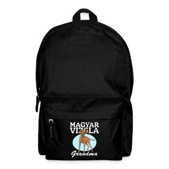 Magyar Vizsla Grandma Dog Owner Gift - Backpack - black - Front