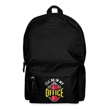 Lustiges Boxen Boxer Geschenk - Rucksack - Schwarz - Vorne