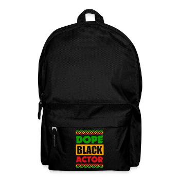 Lustiges Schauspieler Schauspielerin Geschenk - Rucksack - Schwarz - Vorne
