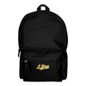 Libra Zodiac Sign Horoscope Astrology Gift - Backpack - black - Front