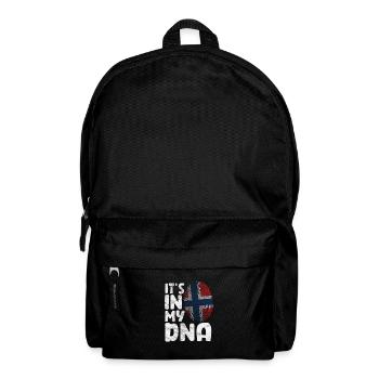Norwegen Skandinavien Norge Norweger Geschenk - Rucksack - Schwarz - Vorne