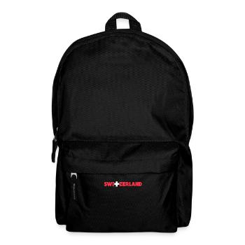 Schweiz - Rucksack - Schwarz - Vorne