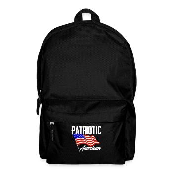 America USA American American - Backpack - black - Front