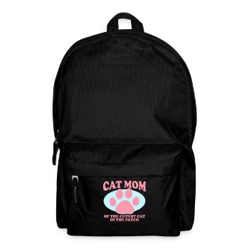 Chat Maman Chats Chat Maman Chat Propriétaire Cadeau - Sac à dos - noir - Devant