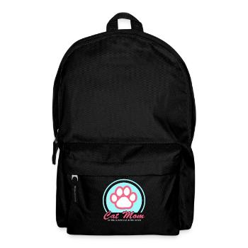 Chat Maman Chat Maman Chats Chat Propriétaire Cadeau - Sac à dos - noir - Devant