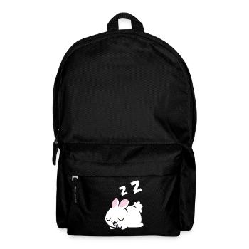 Lapin endormi Pyjama Lapin endormi - Sac à dos - noir - Devant