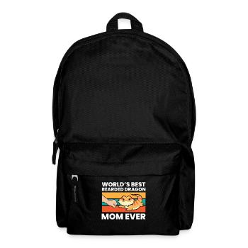 World's Best Bearded Dragon Mom Ever - Backpack - black - Front