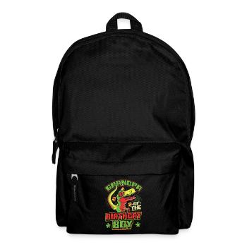 Grandfather of birthday boy - Backpack - black - Front